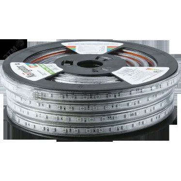 Лента светодиодная LEDx60/м 1м 14.4w/м 220в IP67 RGB