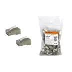                  Разъем RJ-45 FTP для кабеля кат. 5Е, 8P8C (100шт) | SQ0561-0001 | TDM
               