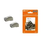Разъем RJ-45 FTP для кабеля кат. 5Е, 8P8C в блистере (10шт) | SQ0561-0005 | TDM