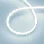 Лента герметичная AURORA-PS-A120-12x6мм 24V White6000 (10 W/m, IP65, 2835, 5м) (Силикон)