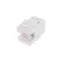 Модуль Keystone Jack RJ-45(8P8C), UTP неэкранированный, CAT 5e, тип 180 градусов, белый REXANT PRO | 02-0060 | REXANT