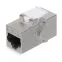 Адаптер проходной формата Keystone, Jack RJ-45(8P8C), FTP, CAT 6A REXANT PRO | 02-0110 | REXANT