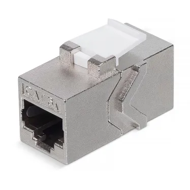 Адаптер проходной формата Keystone, Jack RJ-45(8P8C), FTP, CAT 6A REXANT PRO | 02-0110 | REXANT