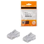                  Разъем RJ-45 UTP для кабеля кат. 5Е, 8P8C (2 шт), | SQ0561-0028 | TDM
               