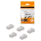 Разъем RJ-45 FTP для кабеля кат. 5Е, 8P8C (5 шт), | SQ0561-0025 | TDM