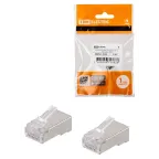 Разъем RJ-45 FTP для кабеля кат. 5Е, 8P8C (2 шт), | SQ0561-0026 | TDM