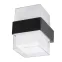 Светильник светодиодный ULU-P26B-2x5W/4000K IP65 BLACK уличный. Архитектурный накладной. Белый свет (4000K). Корпус черный. TM Uniel