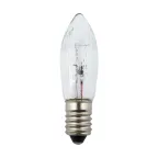 Лампа накаливания для новогодней горки IL-CT13-CL-03/E10/34V SET3 BLISTER на 7 ламп, 3Вт, прозрачная. 34V. Набор из 3шт. в блистере