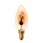 Лампа декоративная накаливания, форма свеча, IL-N-C35-3/RED-FLAME/E14 /CL, прозрачная