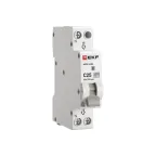                  Автоматический выключатель дифференциального тока АВДТ-63M 1P+N (18мм) 25А 100мА характеристика C тип AС электронный 6кА PROXIMA
               