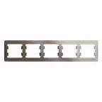                  GLOSSA рамка 5-постовая горизонтальная платина
               