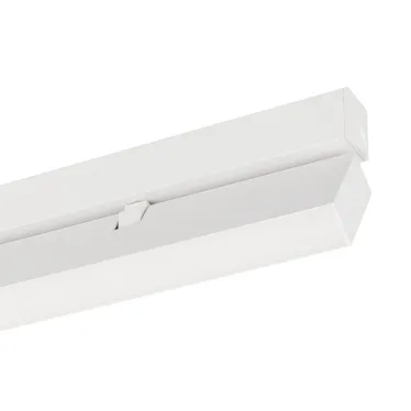 Светильник светодиодный трековый MAG-FLAT-FOLD-25-S400-12W Warm3000 (WH, 100 deg, 24V) (ARL, IP20 металл, 5 лет)