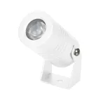 Светильник светодиодный KT-RAY-COLOR-R42-6W RGB (WH, 25 deg, 12V) (ARL, IP67 металл, 3 года)