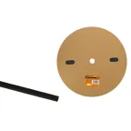                  Термоусаживаемая трубка ТУТнг 6/3 черная (100 м/ролл)  | SQ0518-0007 | TDM
               