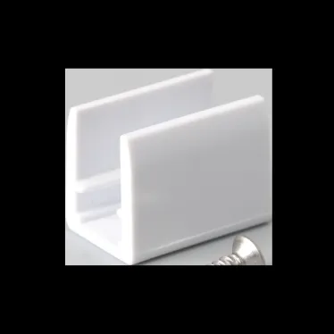 Комплект монтажных клипс для ленты NEON 10x20 DOME 20 шт белый цвет