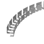 Профиль гибкий WPH-FLEX-1616-1000 (ARL, Сталь)