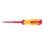 Отвертка Insulated до 1000 В, SL3,0x80 мм, CrMo, 2к рукоятка
