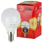 Лампа светодиодная RED LINE LED P45-6W-827-E14 R Е14 / E14 6 Вт теплый