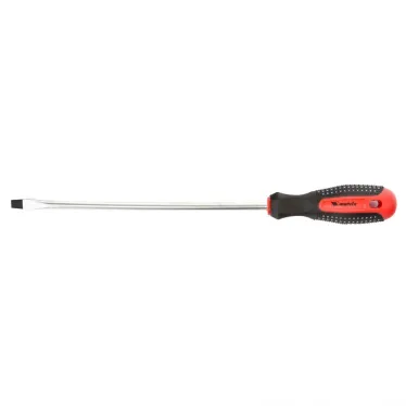 Отвертка Fusion, SL8,0х250 мм, CrV, 3к рукоятка 'anti slip'