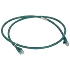 Патч-корд категория 6 U/UTP зеленый LSZH (3м)