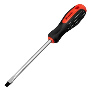 Отвертка Fusion, SL8,0х150 мм, CrV, 3к рукоятка 'anti slip'
