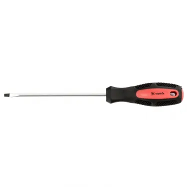 Отвертка Anti-Slip, SL3,0х100 мм, CrV, 2к рукоятка