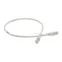 Патч-корд F/UTP категория 5e PVC 0,5 м серый | 051814 | Legrand