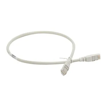 Патч-корд F/UTP категория 5e PVC 0,5 м серый | 051814 | Legrand