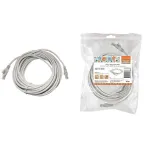                  Патч-корд народный U/UTP Cat 5e 4PR 24AWG PVC, литой 10 м, серый | SQ0115-0008 | TDM
               