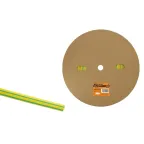                  Термоусаживаемая трубка ТУТнг 8/4 желто-зеленая (100 м/ролл)  | SQ0518-0010 | TDM
               