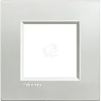 LivingLight Рамка прямоугольная 1 пост Серебро