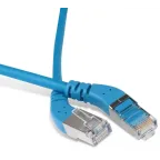 Патч-корд PC-APM-STP-RJ45/L45-RJ45/L45-C6-5M-LSZH-BL F/UTP угловой, экранированный, левый 45°-левый 45°, Cat.6, LSZH, 5 м, синий | 233160 | Hyperline
