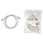 Патч-корд народный U/UTP Cat 5e 4PR 24AWG PVC, литой 0,5 м, серый | SQ0115-0001 | TDM