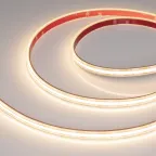 Лента светодиодная герметичная COB-PS-X560-12mm 24V Warm3000 (9.6 W/m, IP67, 10m) (ARL, 5 лет, 560 LED/m)