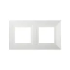                  Рамка из металла, ''Avanti'', белая, 4 модуля
               