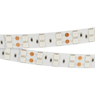 Лента светодиодная RT 2-5000 24V Yellow 2x2 (5060, 600 LED, LUX) | 011263 | Arlight