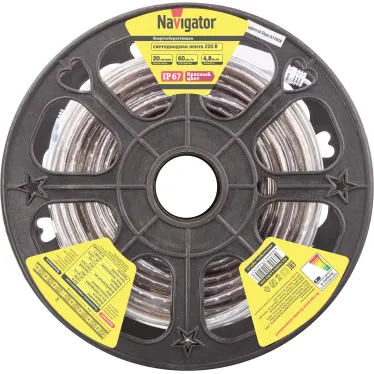 Лента светодиодная NLS-3528R60-4.8-IP67-220V