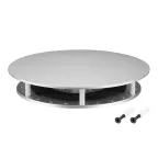 Крепление MOONLIGHT-BASE-ROUND-D25-L Silver (Arlight, Металл)
