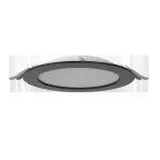 Светильник светодиодный ДВО-DL-01 Slim 35Вт 3000К 221х40 мм IP65/40 черный опал DALI