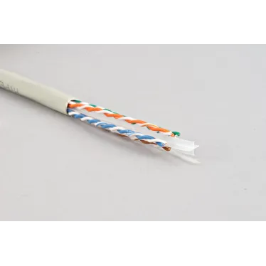 Витая пара U/UTP кат 6 4 пары AWG23 solid IN LSZH нг(А)-HF оранжевый 305м