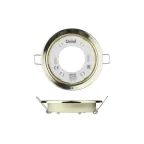                  Светильник ультркий встраиваемый В составе набора из 10шт GX53/H2 GOLD 10 PROM Корпус золото Картон
               