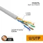 Кабель UTP PROconnect 4PR 24AWG, CU (медь), CAT5E, 100 МГц, PVC, серый, бухта 100 м | 01-0052-100 | PROconnect
