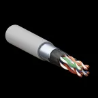                  Кабель витая пара TERACOM PRO Cat.5E F/UTP 4 пары solid 24AWG цвет серый упак. 305м | TRP-5EFTP-04PVC-GY-IN3 | EKF
               