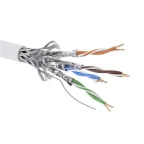                  Кабель CAT 6, S/FTP, нг(А)-HF, бухта 305м, белый | RN6SFA01WH | DKC
               
