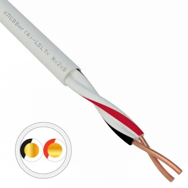 Кабель для пожарной сигнализации REXANT КПСВВнг(А)-LSLTx 1x2x0,50 мм², бухта 200 м |01-4870 | REXANT