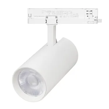 Светильник светодиодный трековый LGD-GERA-4TR-R90-30W Warm3000 (WH, 15 deg, 230V) (ARL, IP20 металл, 5 лет)