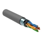 Витая пара F/UTP 5E 24AWG 4PR PVC 1м серый 305м РФ | BC1-C5E04-311-305-R-G | GENERICA