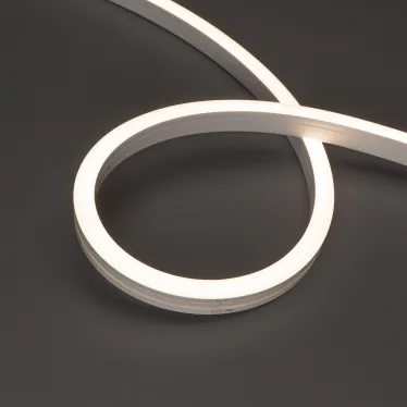 Лента светодиодная герметичная MOONLIGHT-SIDE-A140-12x17mm 24V White-MIX (12 W/m, IP67, 5m, wire x2) (ARL, Вывод боковой, 3 года, 140 LED/m)