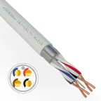 Кабель для пожарной сигнализации REXANT КПСВЭВнг(А)-LSLTx 2x2x0,50 мм², бухта 200 м |01-4875-1 | REXANT