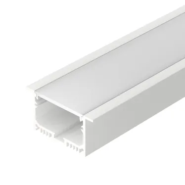 Профиль с экраном SL-LINIA62-F-2500 WHITE+OPAL (ARL, Алюминий)
